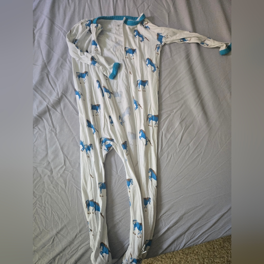 Kyte BABY Horse Zippered Footie